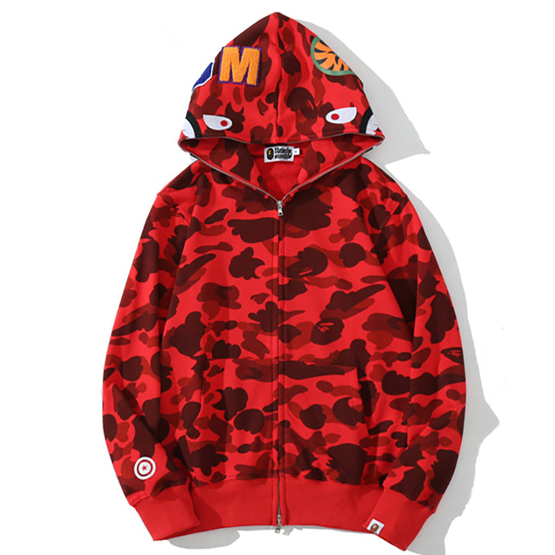 BAPE WGM Camo Zip Hoodie - Eight Colorways