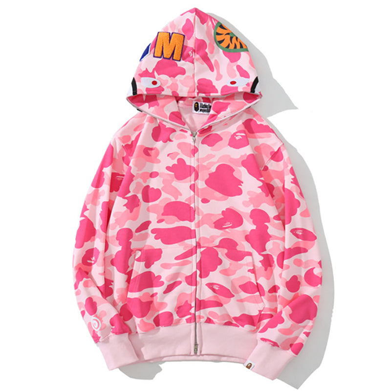BAPE WGM Camo Zip Hoodie - Eight Colorways