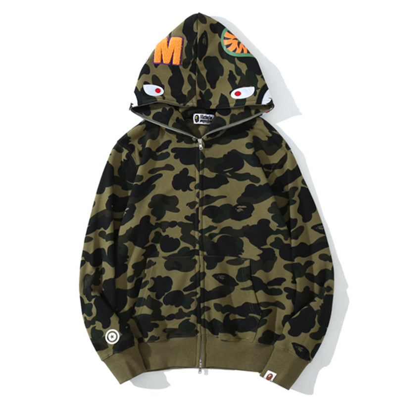 BAPE WGM Camo Zip Hoodie - Eight Colorways