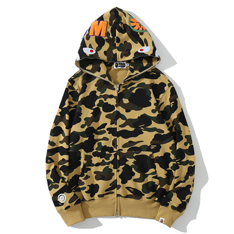BAPE WGM Camo Zip Hoodie - Eight Colorways