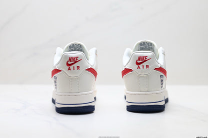 Nike Air Force 1 Low England Edition | White Red Classic Sneakers
