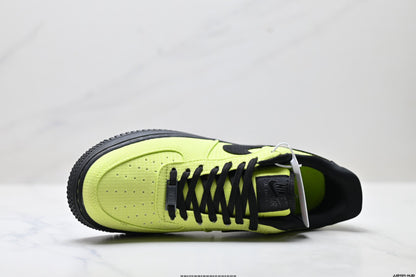 Nike Air Force 1 Low Utility | Volt Black Ripstop Sneakers