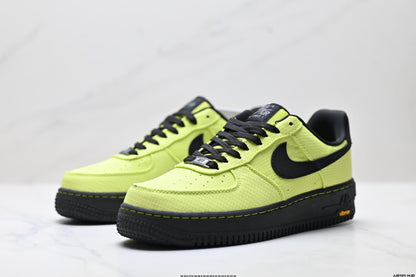 Nike Air Force 1 Low Utility | Volt Black Ripstop Sneakers