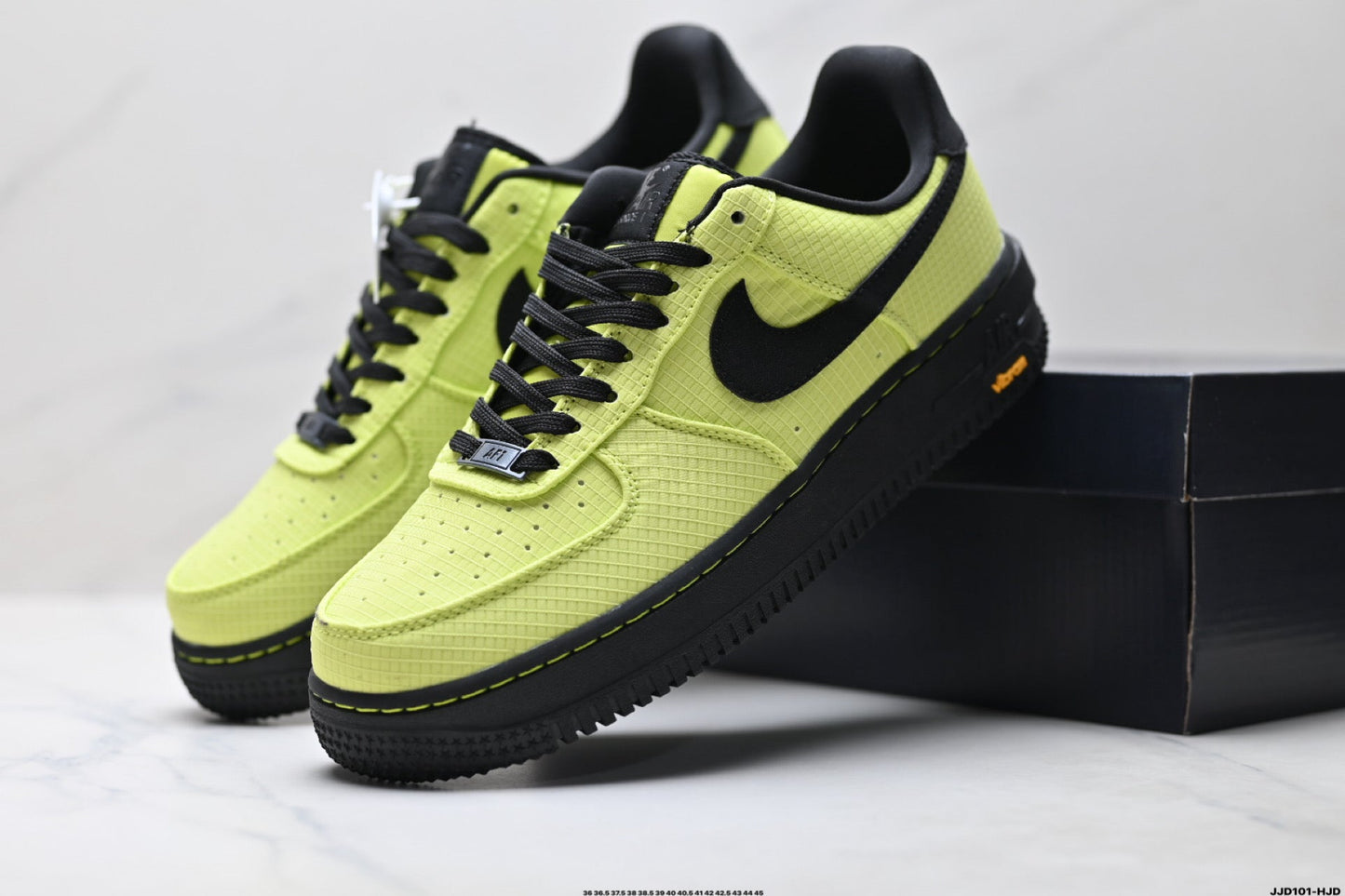 Nike Air Force 1 Low Utility | Volt Black Ripstop Sneakers