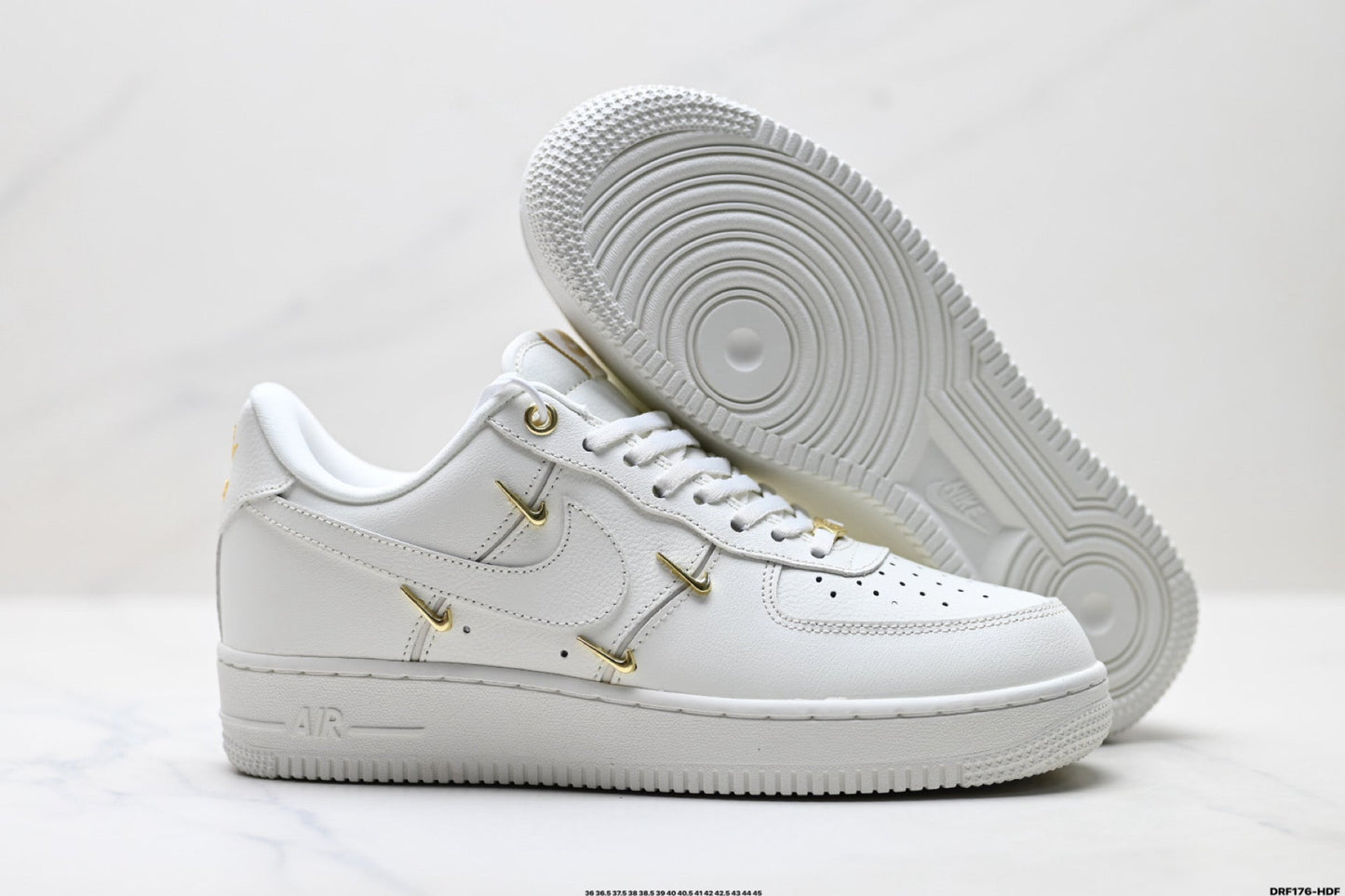 Nike Air Force 1 Low Mini Swoosh Collection | Premium Leather Sneakers