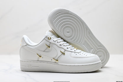 Nike Air Force 1 Low Mini Swoosh Collection | Premium Leather Sneakers