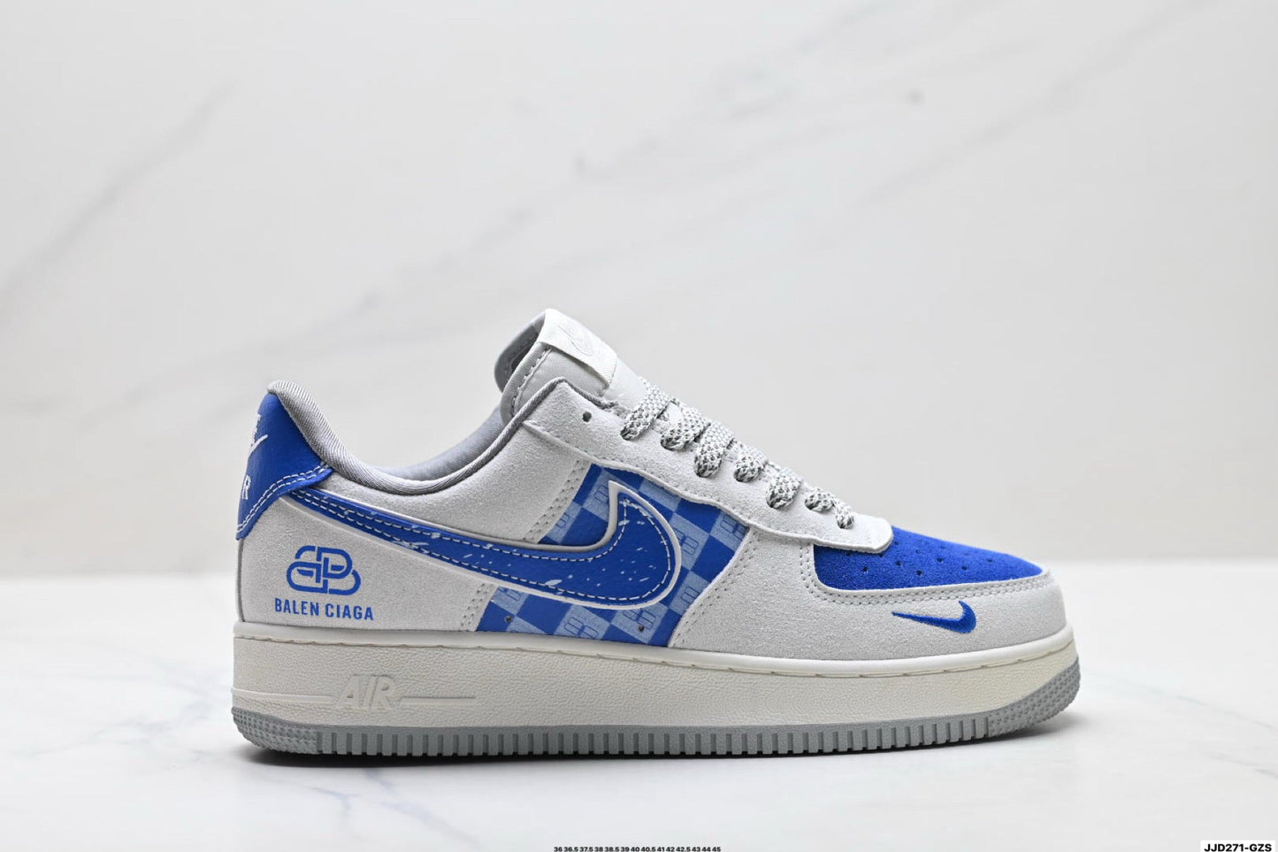 Nike Air Force 1 Low Graphic Check Collection | Premium Leather Sneakers