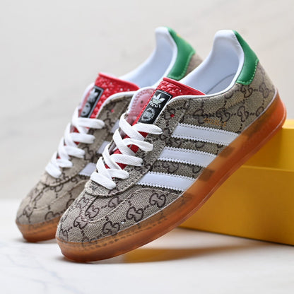 Adidas Originals Samba GG Monogram Brown Sneakers