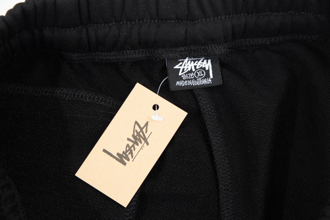 Stüssy x BAPE Gold Ape Head Graphic Shorts