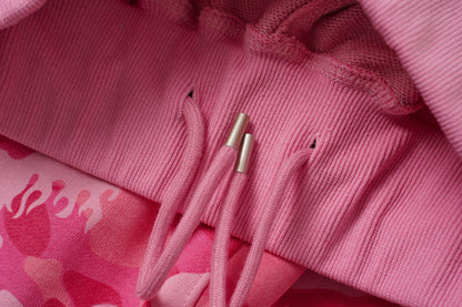 BAPE Camo Sweat Shorts – Blue & Pink