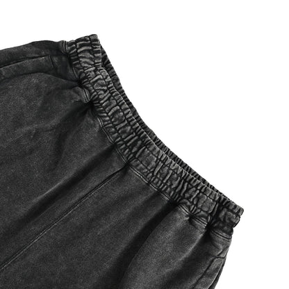 BAPE Washed Ape Embroidery Heavyweight Sweat Shorts