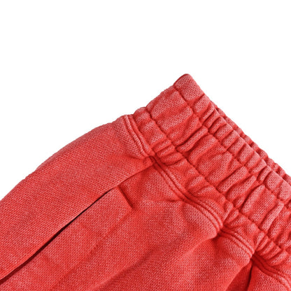 BAPE Washed Heavyweight Sweat Shorts – Red