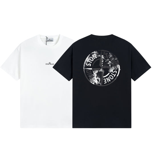 ST0NE lSLAND Pure Cotton T-Shirt #51