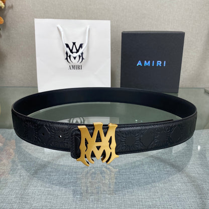 AMIRI Embossed Belt – Buckle #17
