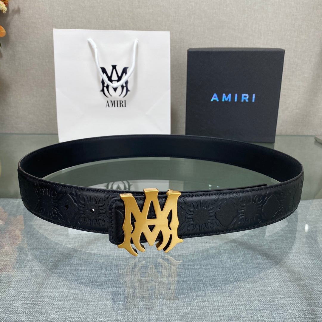 AMIRI Embossed Belt – Buckle #17
