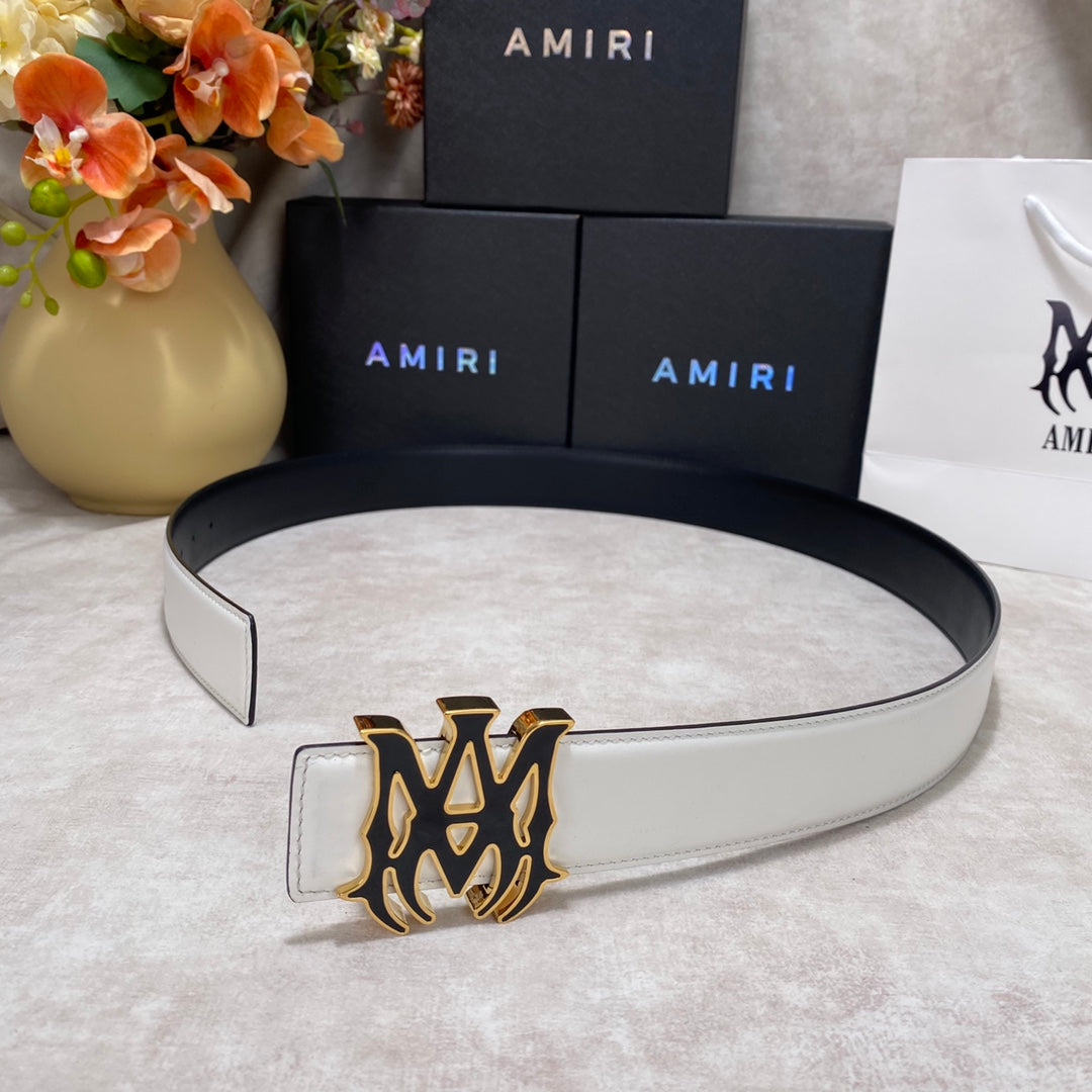 AMIRI Embossed Belt – Buckle #12