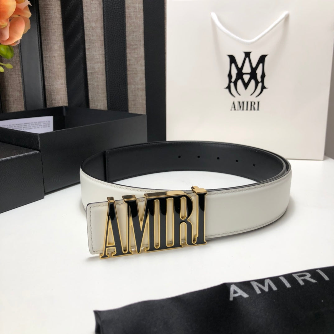 AMIRI Embossed Belt – Buckle #19