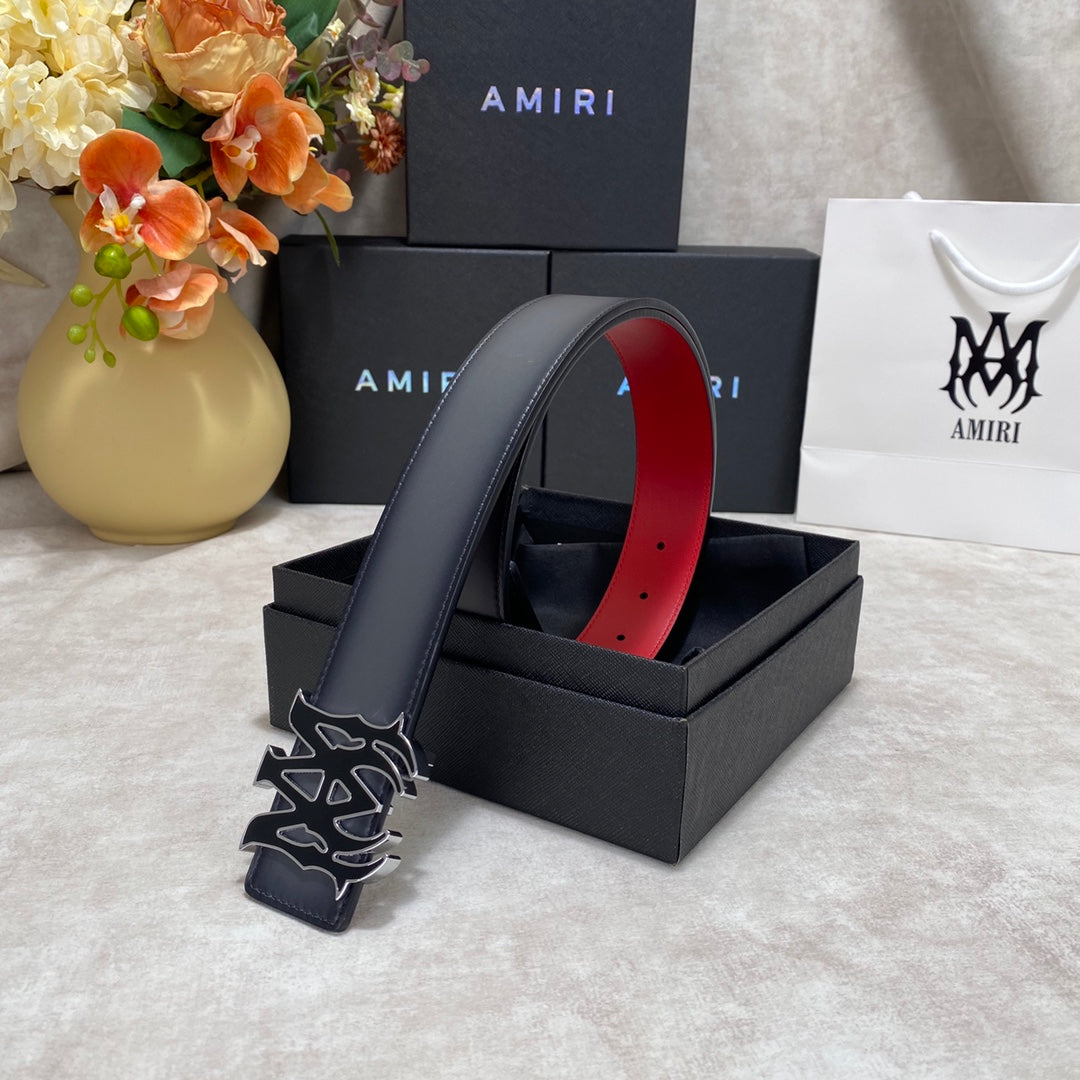 AMIRI Embossed Belt – Buckle #10