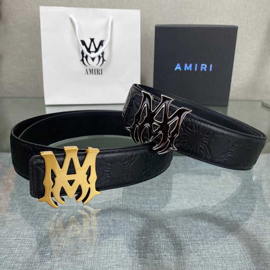 AMIRI Embossed Belt – Buckle #17