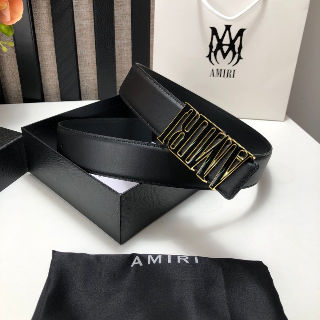 AMIRI Embossed Belt – Buckle #18