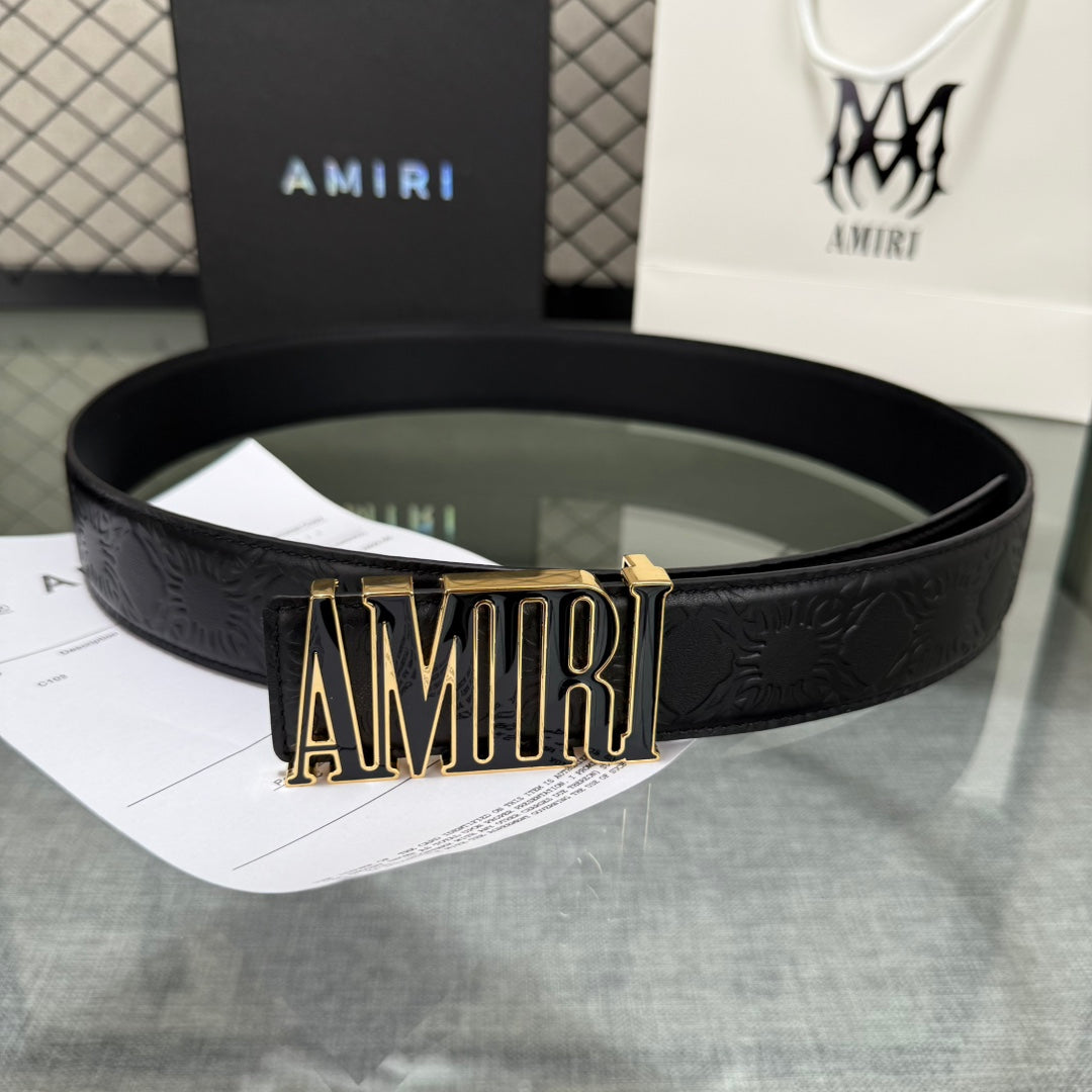 AMIRI Embossed Belt – Buckle#01