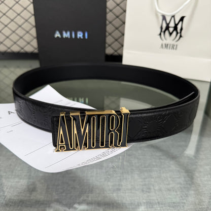AMIRI Embossed Belt – Buckle#01
