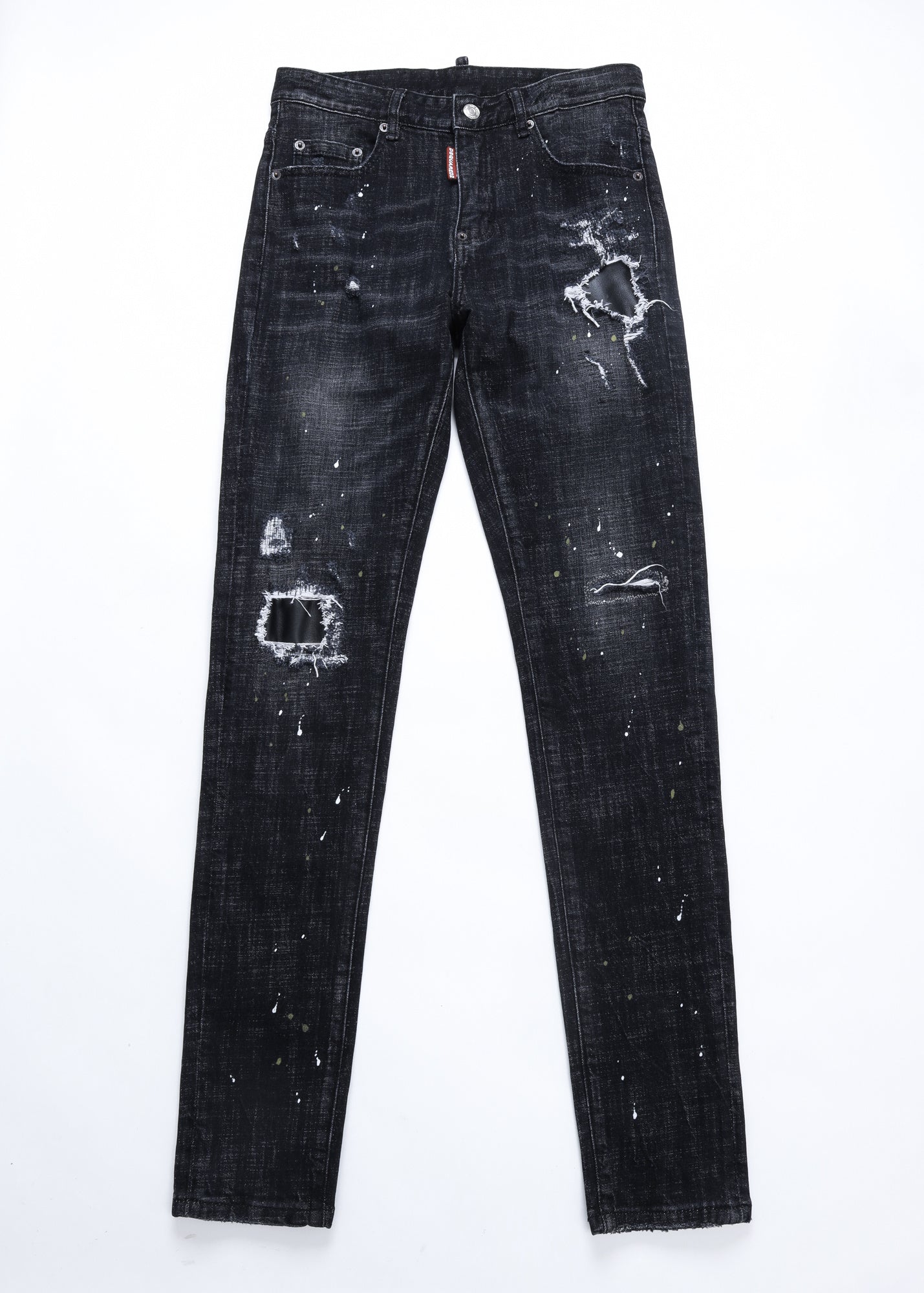 DSQ2 Jeans Black Ripped