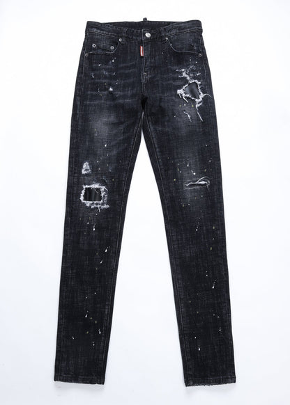 DSQ2 Jeans Black Ripped