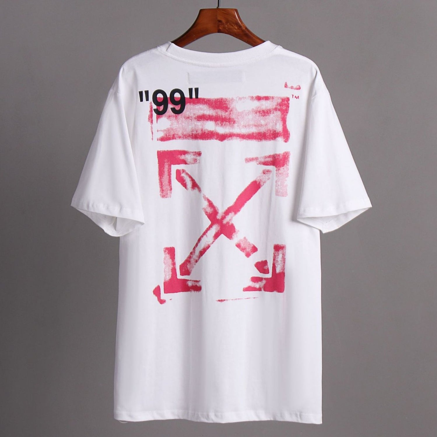 OFF-Whlte Arrow logo print T-shirt#2