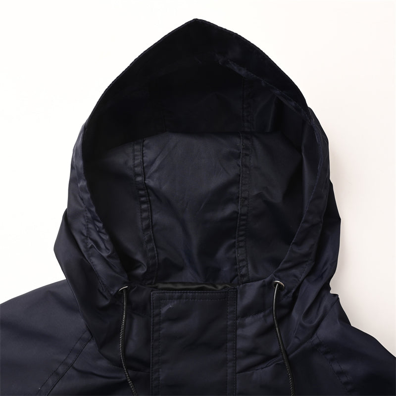 Lowe Nylon Hooded Jacket