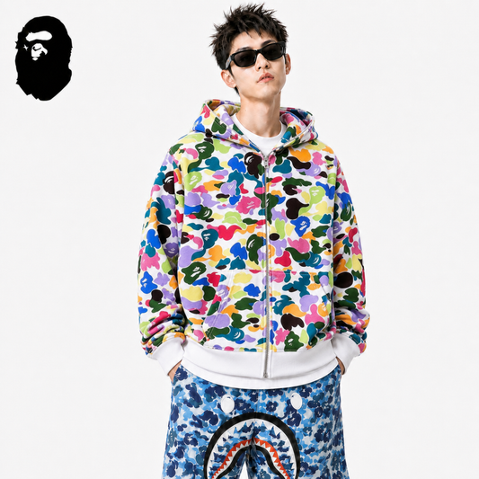 BAPE Multicolor ABC Camo Hoodie
