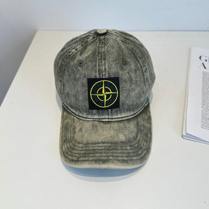Stone Island Badge Unisex Baseball Cap #5