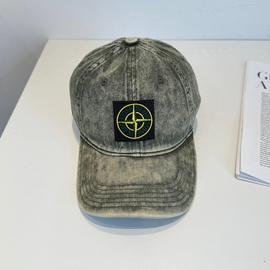 Stone Island Badge Unisex Baseball Cap #5