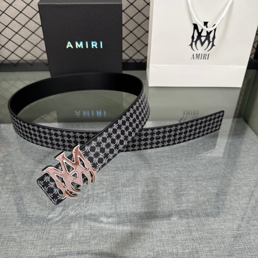 AMIRI Embossed Belt – Buckle #03
