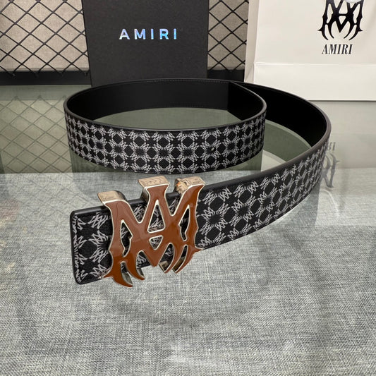 AMIRI Embossed Belt – Buckle #03
