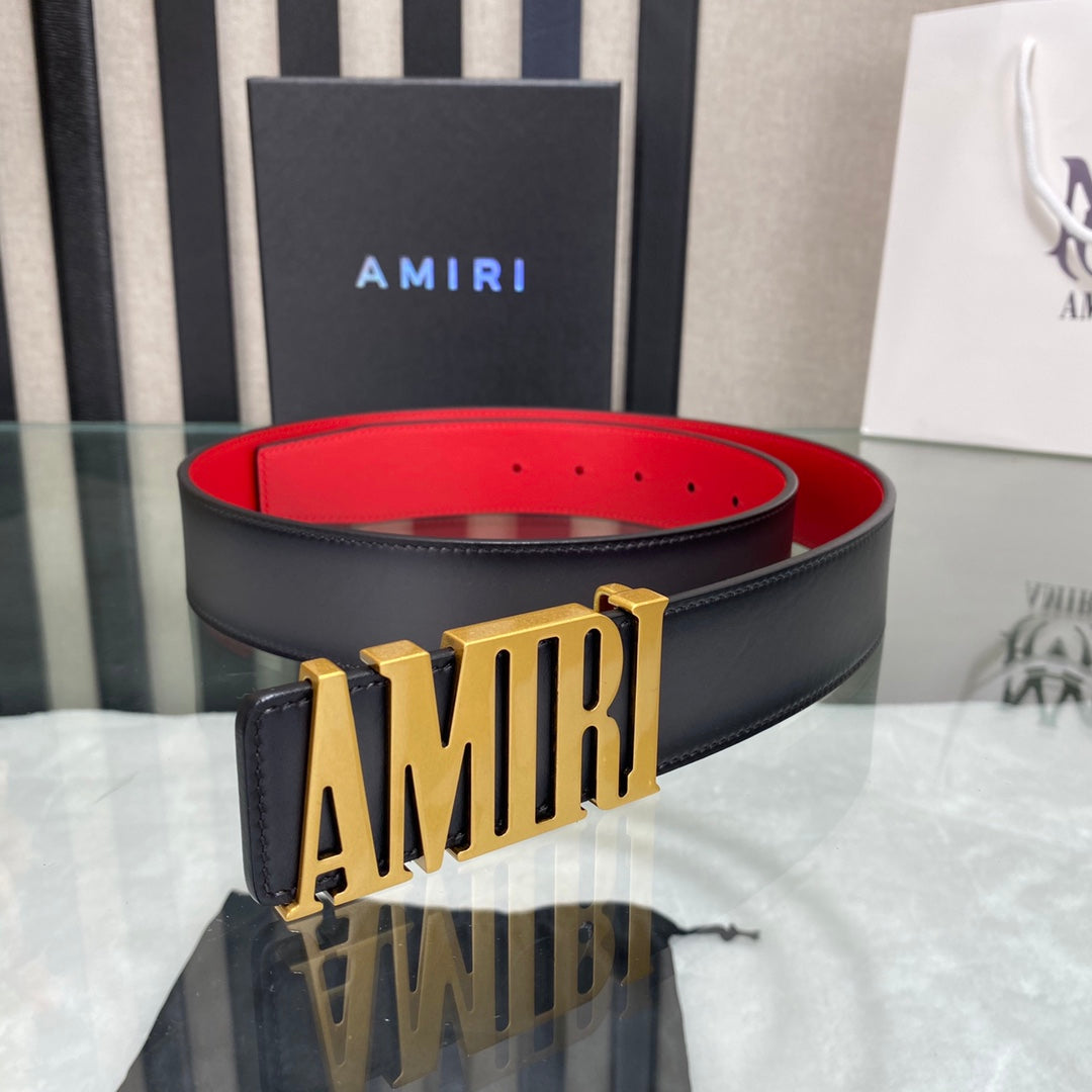AMIRI Embossed Belt – Buckle #16