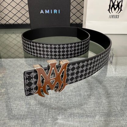 AMIRI Embossed Belt – Buckle #03