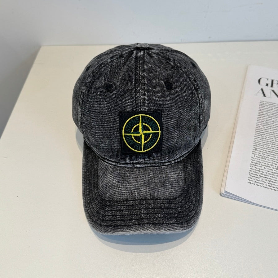 Stone Island Badge Unisex Baseball Cap #5
