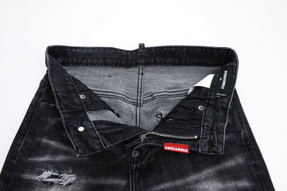 DSQ2 Jeans Black Ripped