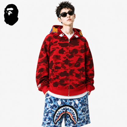 BAPE WGM Camo Zip Hoodie - Eight Colorways