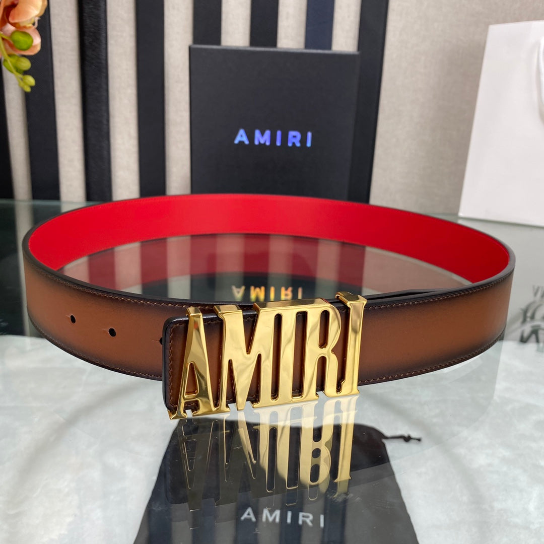 AMIRI Embossed Belt – Buckle #16