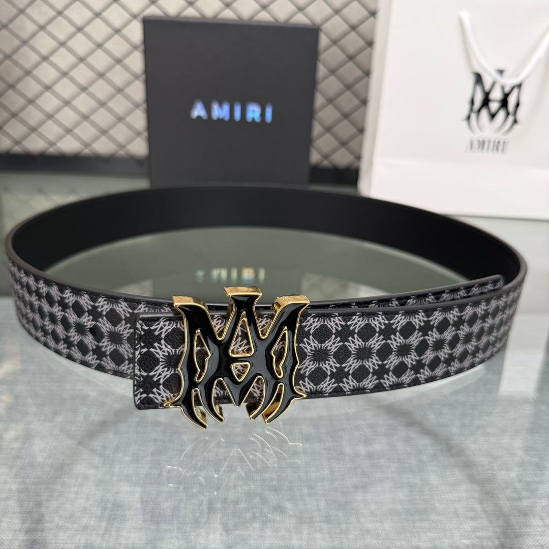 AMIRI Embossed Belt – Buckle #03