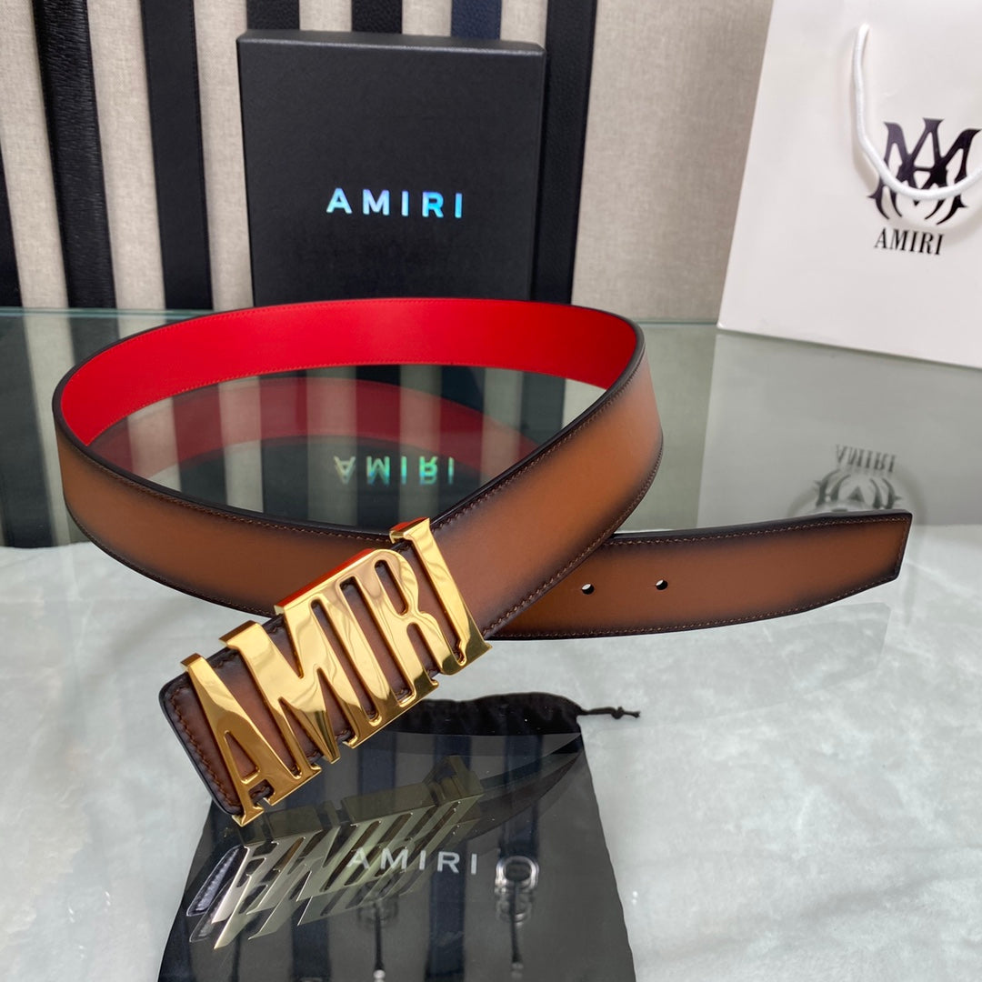 AMIRI Embossed Belt – Buckle #16