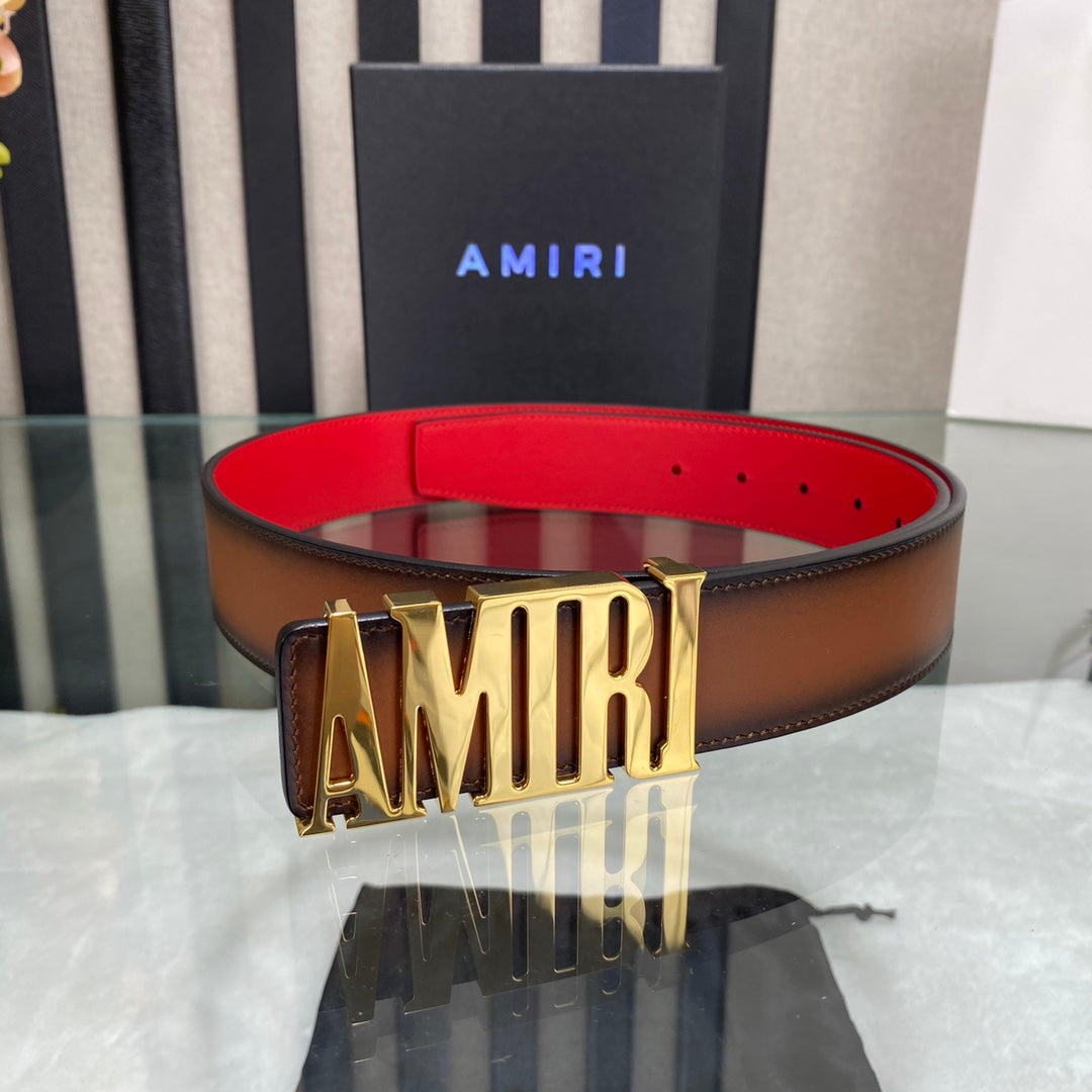 AMIRI Embossed Belt – Buckle #16