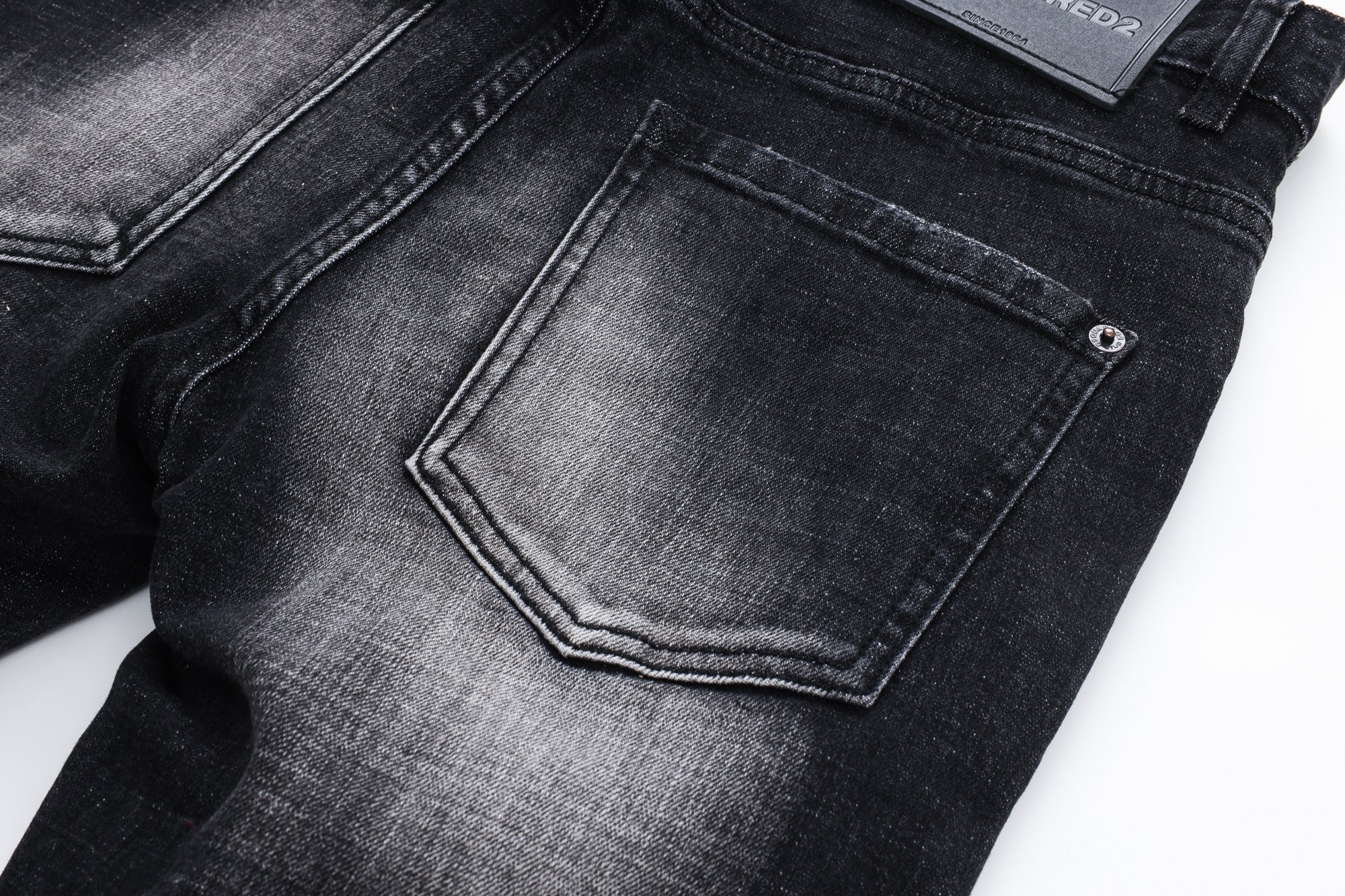 DSQ2 Jeans Black Ripped
