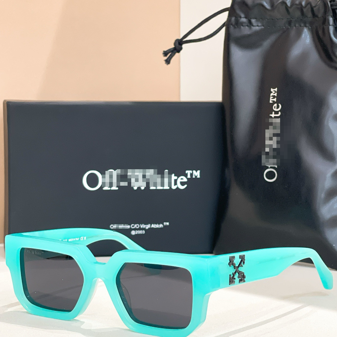 OFF-Whlte Arrow logo sunglasses#146