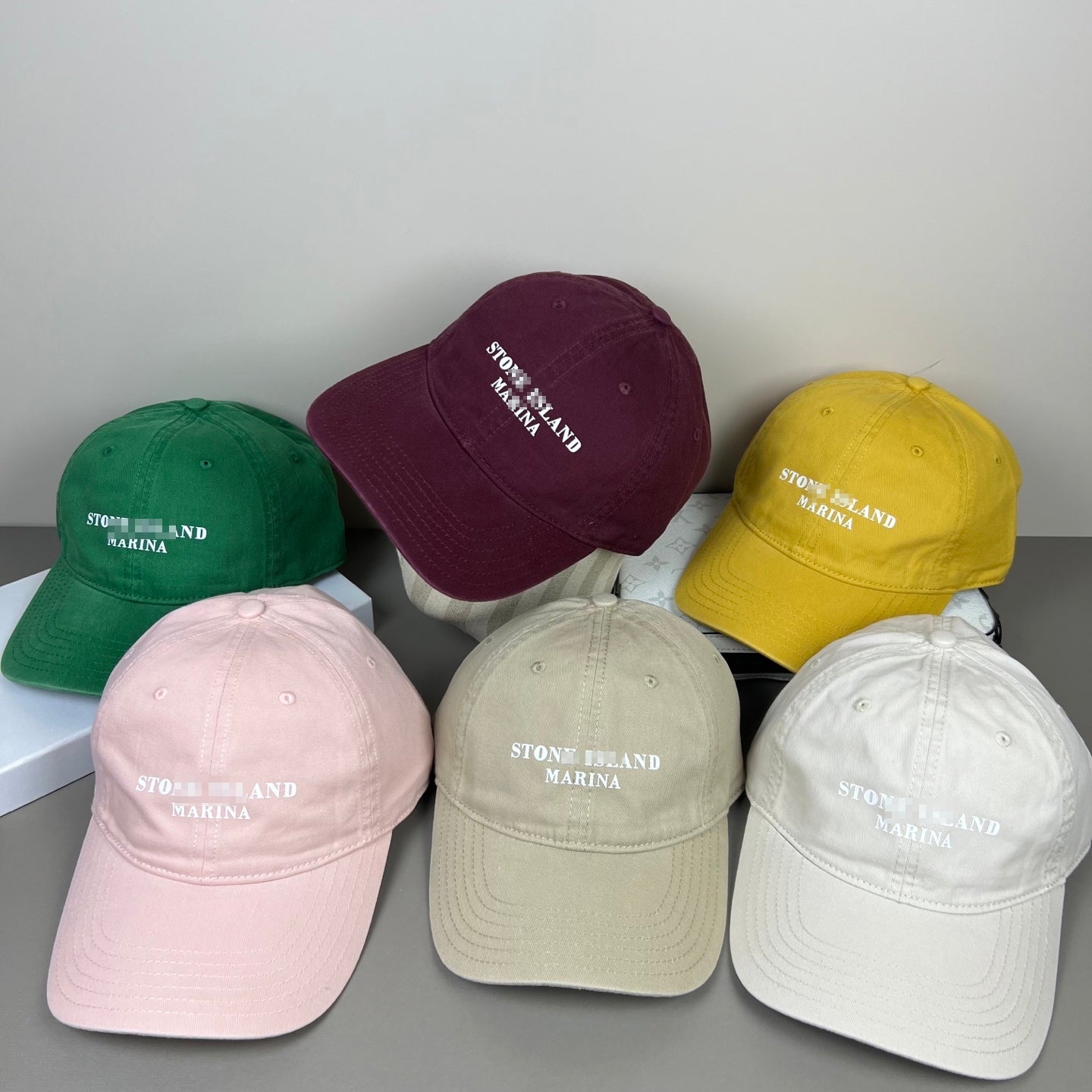 Stone Island Badge Unisex Baseball Cap #8