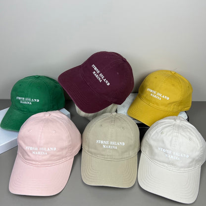 Stone Island Badge Unisex Baseball Cap #8