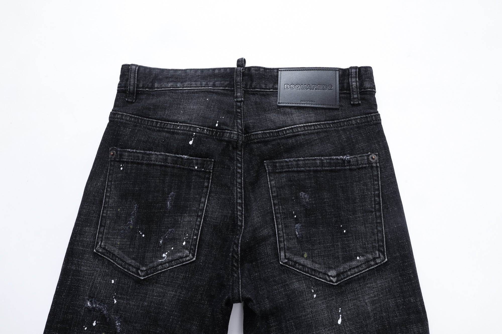 DSQ2 Jeans Black Ripped