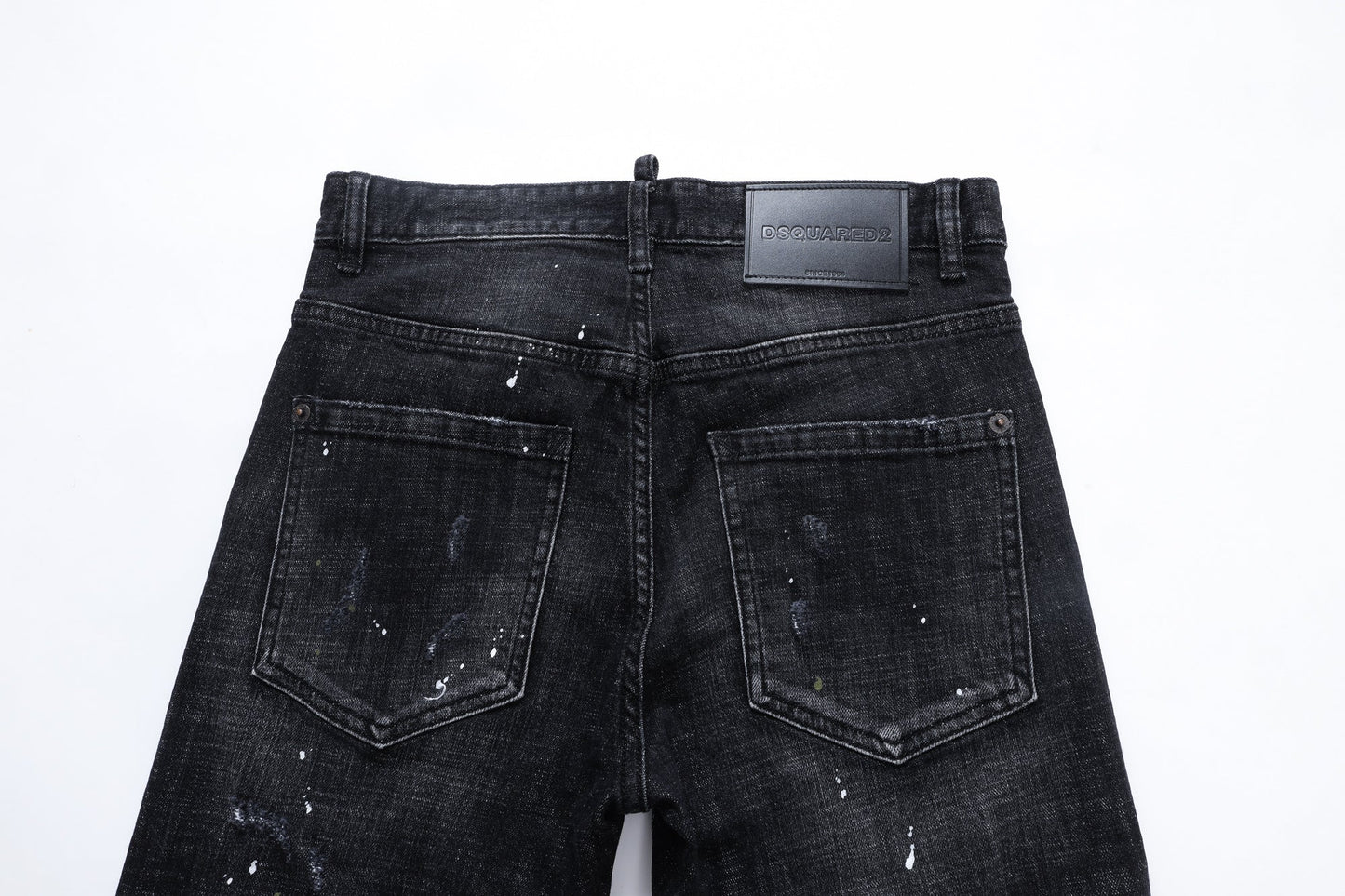 DSQ2 Jeans Black Ripped